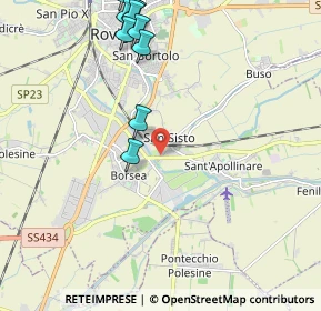 Mappa Via S. Sisto, 45100 Rovigo RO, Italia (2.67818)