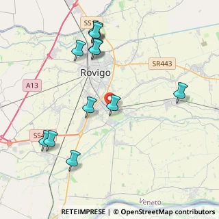 Mappa Via S. Sisto, 45100 Rovigo RO, Italia (4.59667)