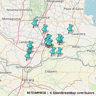 Mappa Via S. Sisto, 45100 Rovigo RO, Italia (8.72)