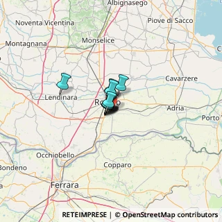 Mappa Via S. Sisto, 45100 Rovigo RO, Italia (3.94636)