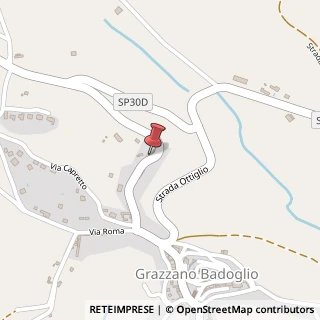 Mappa Via Dante Alighieri, 35, 14035 Grazzano Badoglio, Asti (Piemonte)