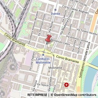 Mappa Via Nizza, 151, 10126 Torino, Torino (Piemonte)