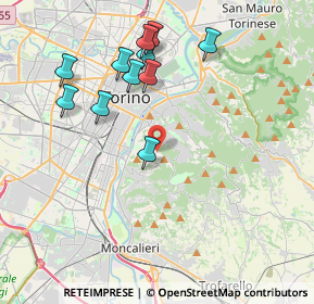 Mappa Strada Antica di Revigliasco, 10133 Torino TO, Italia (3.99545)