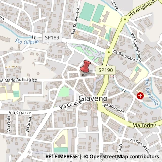 Mappa Piazza Renato Ruffinatti, 7, 10094 Giaveno, Torino (Piemonte)