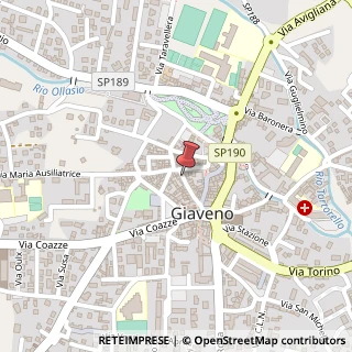 Mappa Via Umberto I°, 47, 10094 Giaveno, Torino (Piemonte)