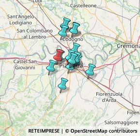 Mappa Via Camillo Piatti, 29122 Piacenza PC, Italia (7.52471)