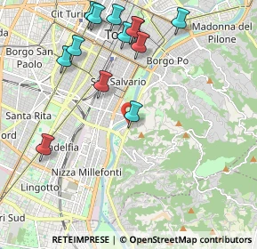 Mappa Via Giovanni Antonio Amadeo, 10133 Torino TO, Italia (2.34154)
