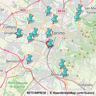 Mappa Via Vincenzo Steffenone, 10134 Torino TO, Italia (4.73429)