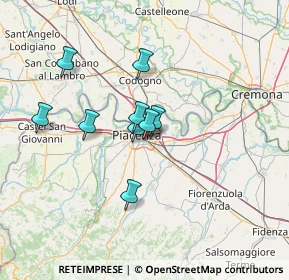 Mappa Via Francesco Stevani, 29122 Piacenza PC, Italia (18.39)