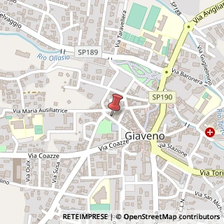 Mappa Via Maria Ausiliatrice, 16, 10094 Giaveno, Torino (Piemonte)