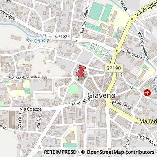 Mappa Via Maria Ausiliatrice, 18, 10094 Giaveno, Torino (Piemonte)