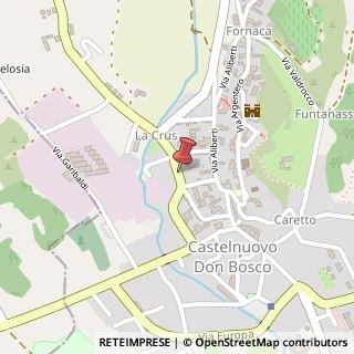 Mappa Via Chivasso, 22, 14022 Castelnuovo Don Bosco, Asti (Piemonte)
