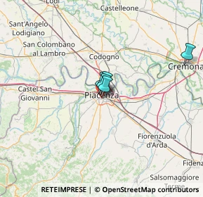 Mappa Via Iacopo da Pecorara, 29122 Piacenza PC, Italia (38.08)