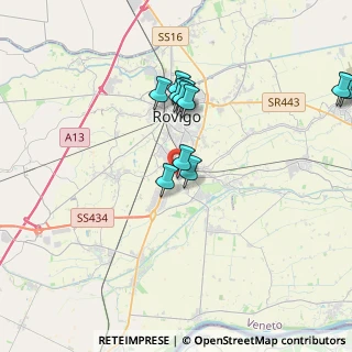 Mappa Rovigo, 45100 Rovigo RO, Italia (3.47818)