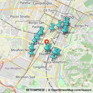 Mappa , 10134 Torino TO, Italia (1.57368)