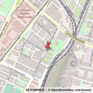 Mappa Via Giordano Bruno, 57A, 10134 Torino, Torino (Piemonte)
