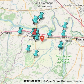 Mappa Strada Provinciale, 29010 Borgonovo Val Tidone PC, Italia (6.2345)