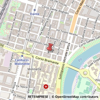 Mappa Via Federico Menabrea, 14, 10126 Torino, Torino (Piemonte)