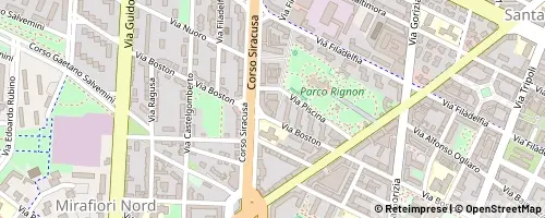 Mappa Torino