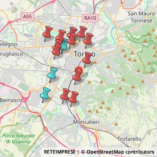 Mappa , 10126 Torino TO, Italia (3.48625)