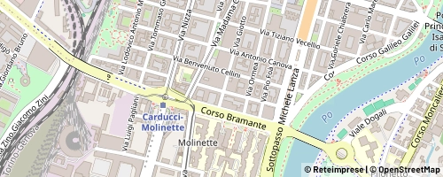 Mappa Turín