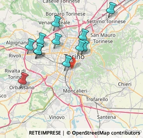 Mappa , 10126 Torino TO, Italia (7.45917)