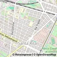 Mapa Torino
