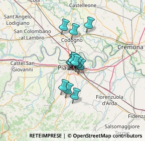 Mappa Via Ferdinando Quaglia, 29122 Piacenza PC, Italia (7.30769)
