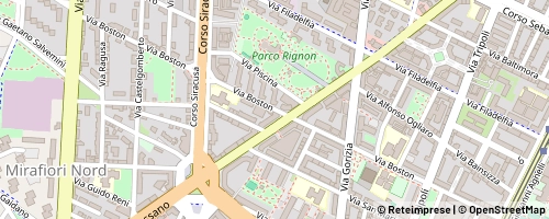 Mappa Torino