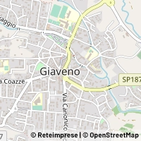 Map Giaveno
