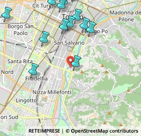 Mappa Viale Dogali, 10133 Torino TO, Italia (2.722)