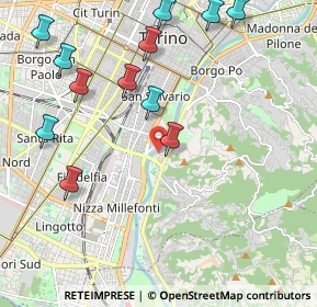 Mappa Viale Dogali, 10133 Torino TO, Italia (2.46667)