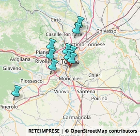 Mappa Viale Dogali, 10133 Torino TO, Italia (13.26818)