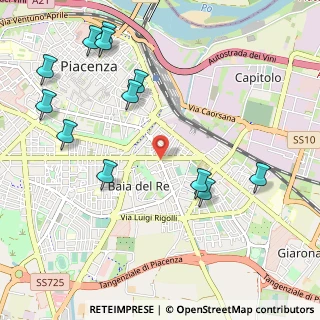 Mappa 29010 Piacenza PC, Italia (1.27667)