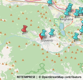 Mappa Via Vietta, 10094 Giaveno TO, Italia (6.235)