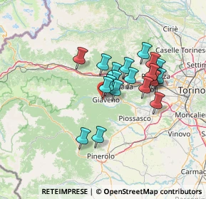 Mappa Via Vietta, 10094 Giaveno TO, Italia (10.7205)