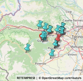 Mappa Via Vietta, 10094 Giaveno TO, Italia (10.0515)