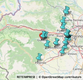 Mappa Via Vietta, 10094 Giaveno TO, Italia (15.058)