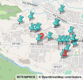 Mappa Via Vietta, 10094 Giaveno TO, Italia (0.5065)