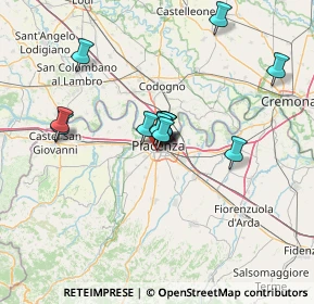 Mappa Viale Dante Alighieri, 29122 Piacenza PC, Italia (10.64615)