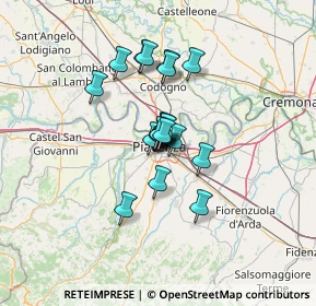 Mappa Viale Dante Alighieri, 29122 Piacenza PC, Italia (8.341)