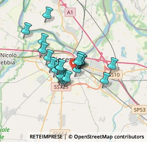 Mappa Via Don G.Dieci, 29122 Piacenza PC, Italia (2.498)