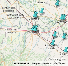 Mappa Via Don G.Dieci, 29122 Piacenza PC, Italia (18.57)