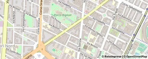 Mappa Torino