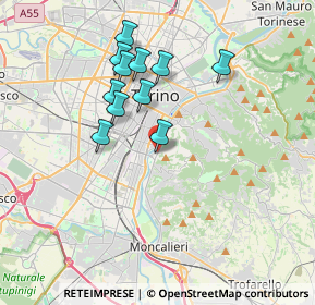 Mappa Via Grado, 10133 Torino TO, Italia (3.25364)