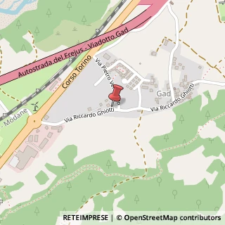 Mappa Via Riccardo Ghiotti, 64, 10056 Oulx, Torino (Piemonte)