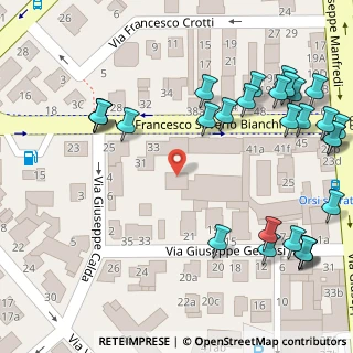 Mappa Via Francesco Bianchi, 29122 Piacenza PC, Italia (0.09143)