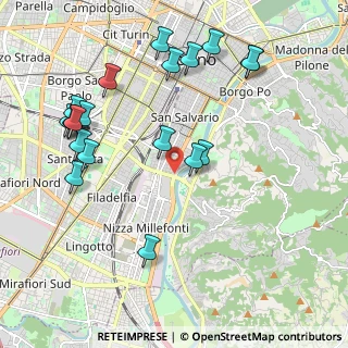 Mappa Sottopasso Michele Lanza, 10126 Torino TO, Italia (2.332)