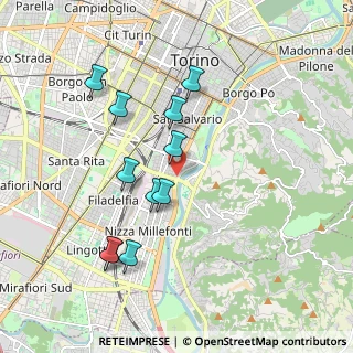 Mappa Sottopasso Michele Lanza, 10126 Torino TO, Italia (1.82909)