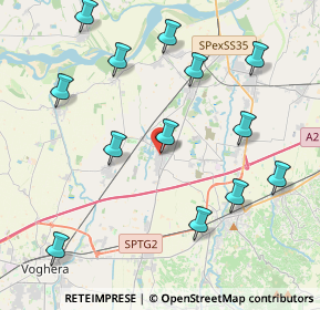 Mappa Via Primo Maggio, 27053 Lungavilla PV, Italia (4.63077)